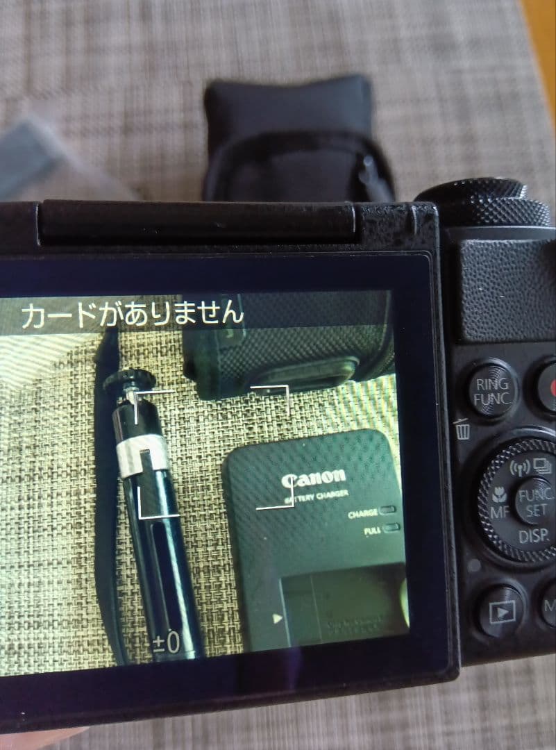 美品☆Canon PowerShot G7 X 本体/付属品あり