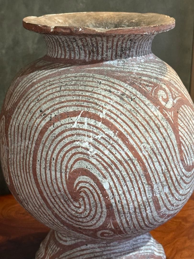 土器骨董　壺　タイ王国バンチェン遺跡出土品？　最終価格