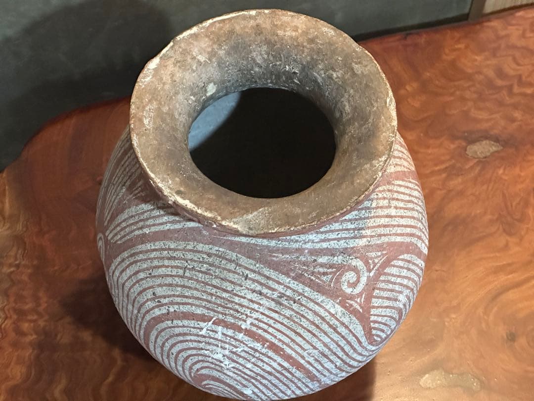 土器骨董　壺　タイ王国バンチェン遺跡出土品？　最終価格