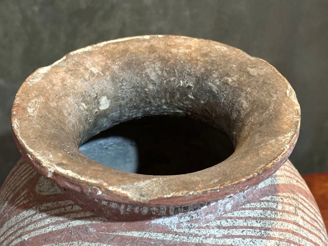 土器骨董　壺　タイ王国バンチェン遺跡出土品？　最終価格
