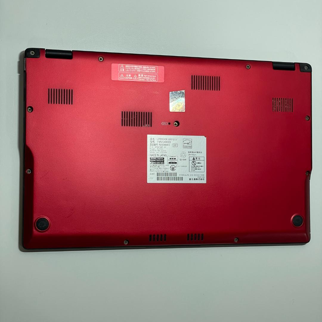 ★美品★富士通U9312 LIFEBOOK ノートPC win11 第12世代