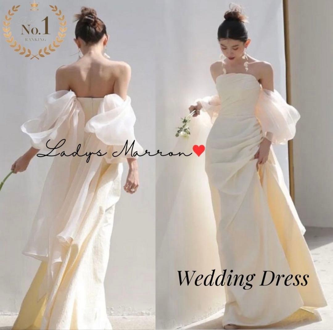 リンリン☆　前撮りドレス2点