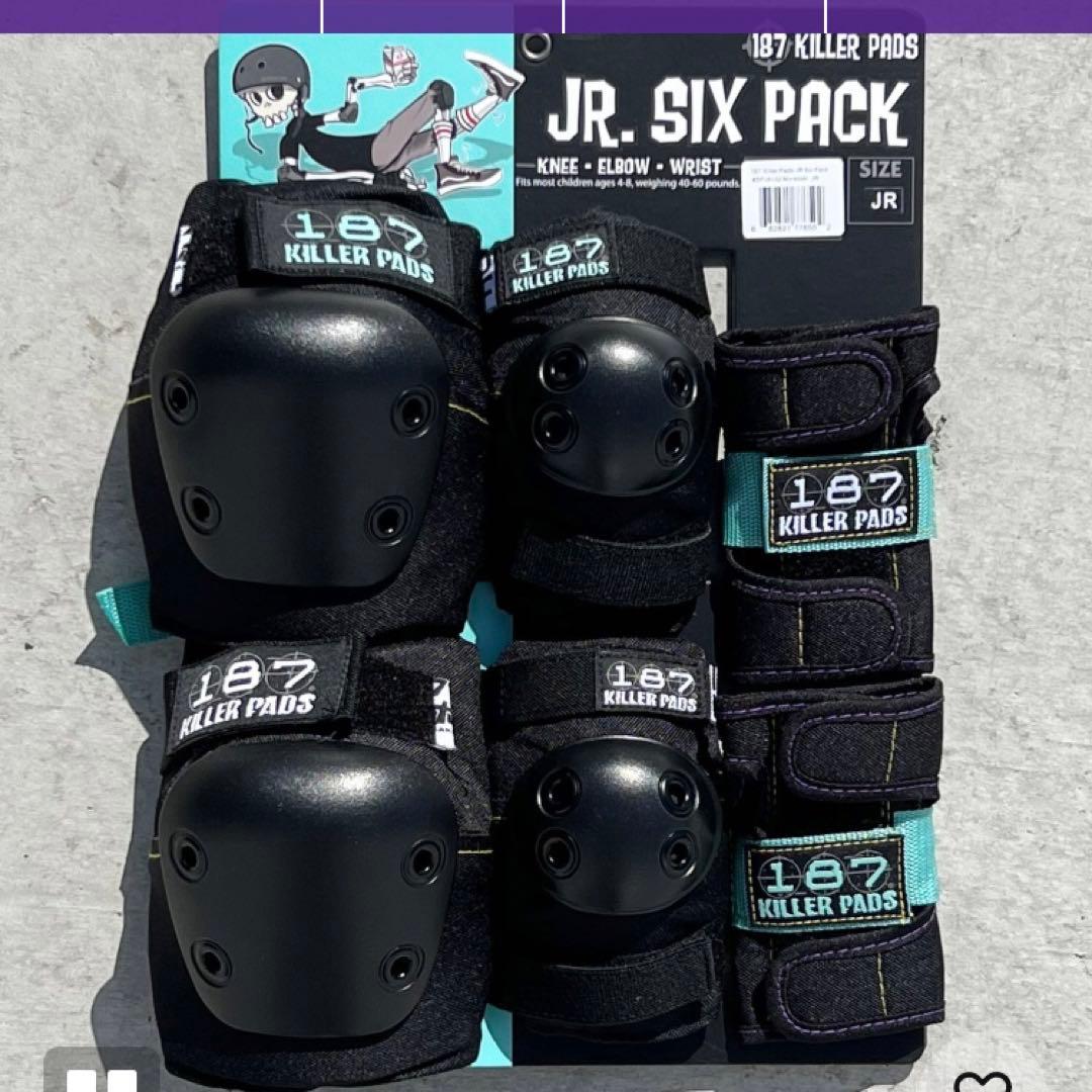 新品　187 Killer Pads JR プロテクター　3点セット　キッズ