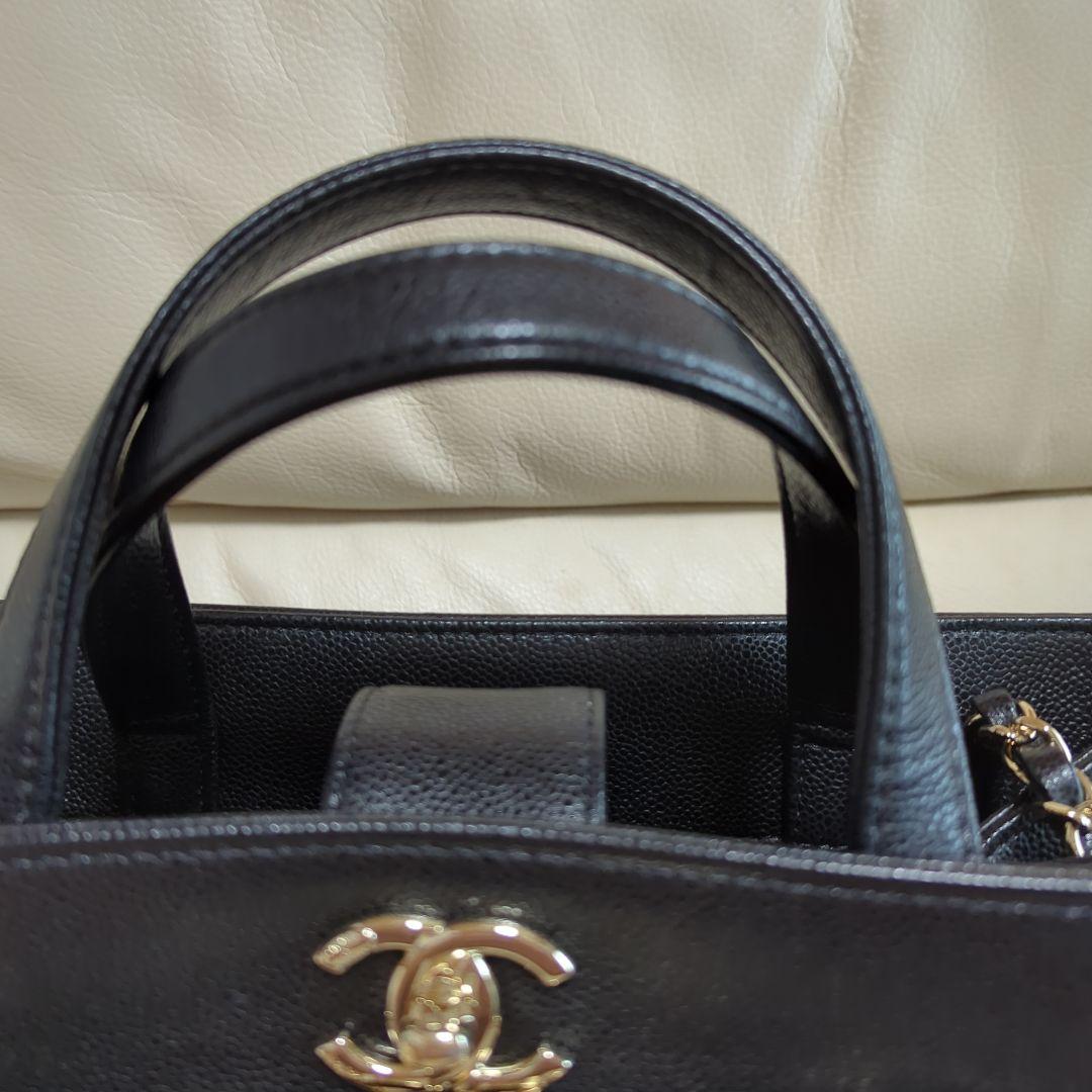 シャネル CHANEL ビジネスアフィニティ ブラック 2wayバッグ