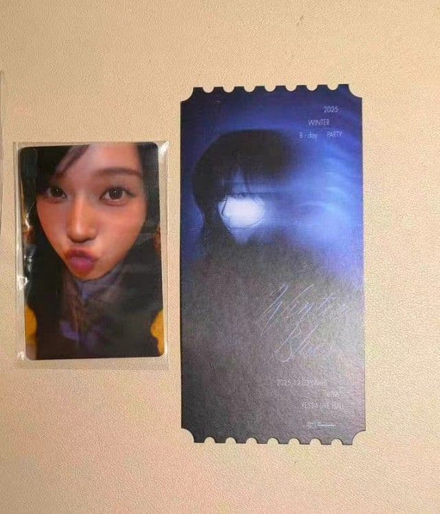 aespa ウィンター　誕生日　セインル　特典　2枚セット