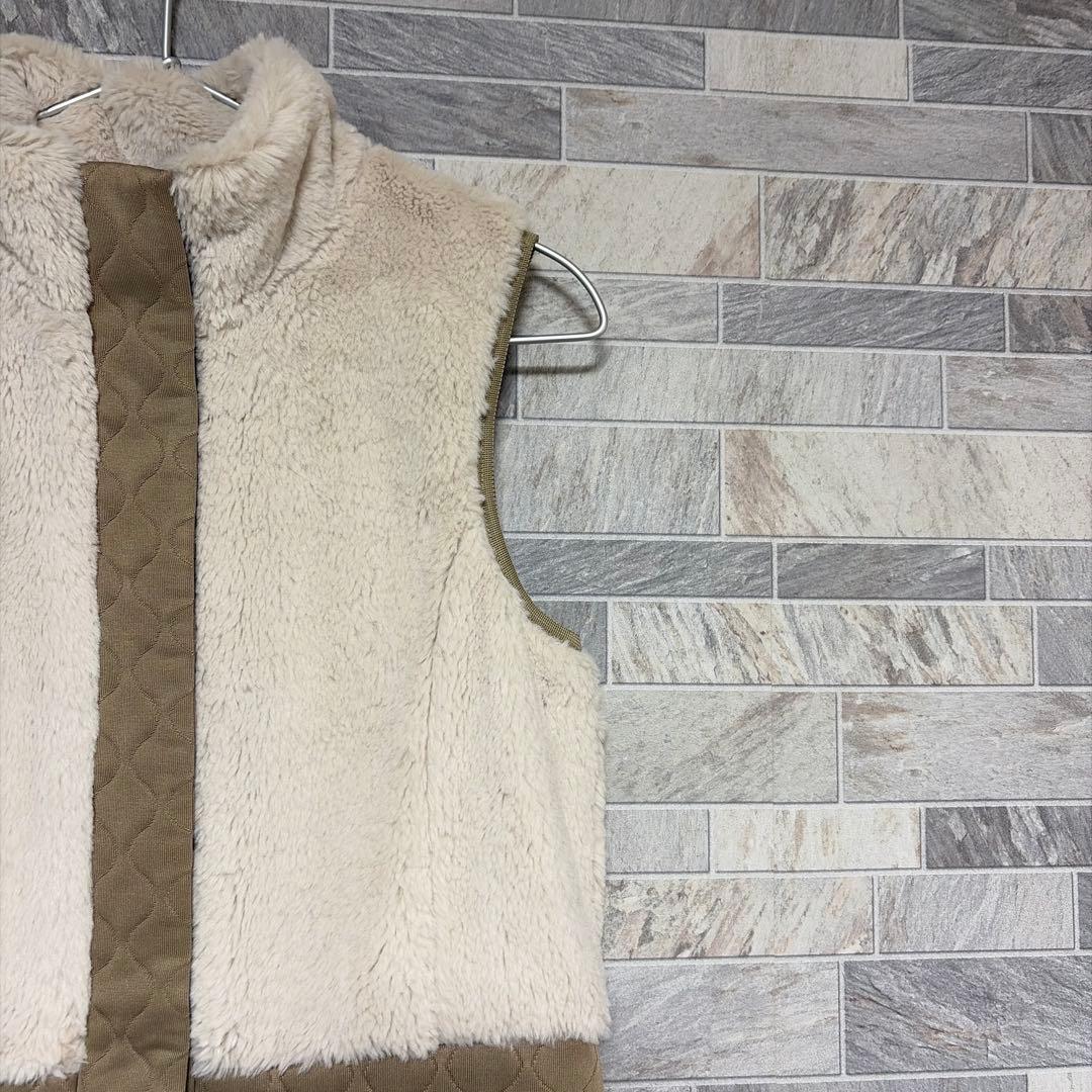 23区GOLF フェイクファー キルト ワンピース レディース ゴルフ 防寒