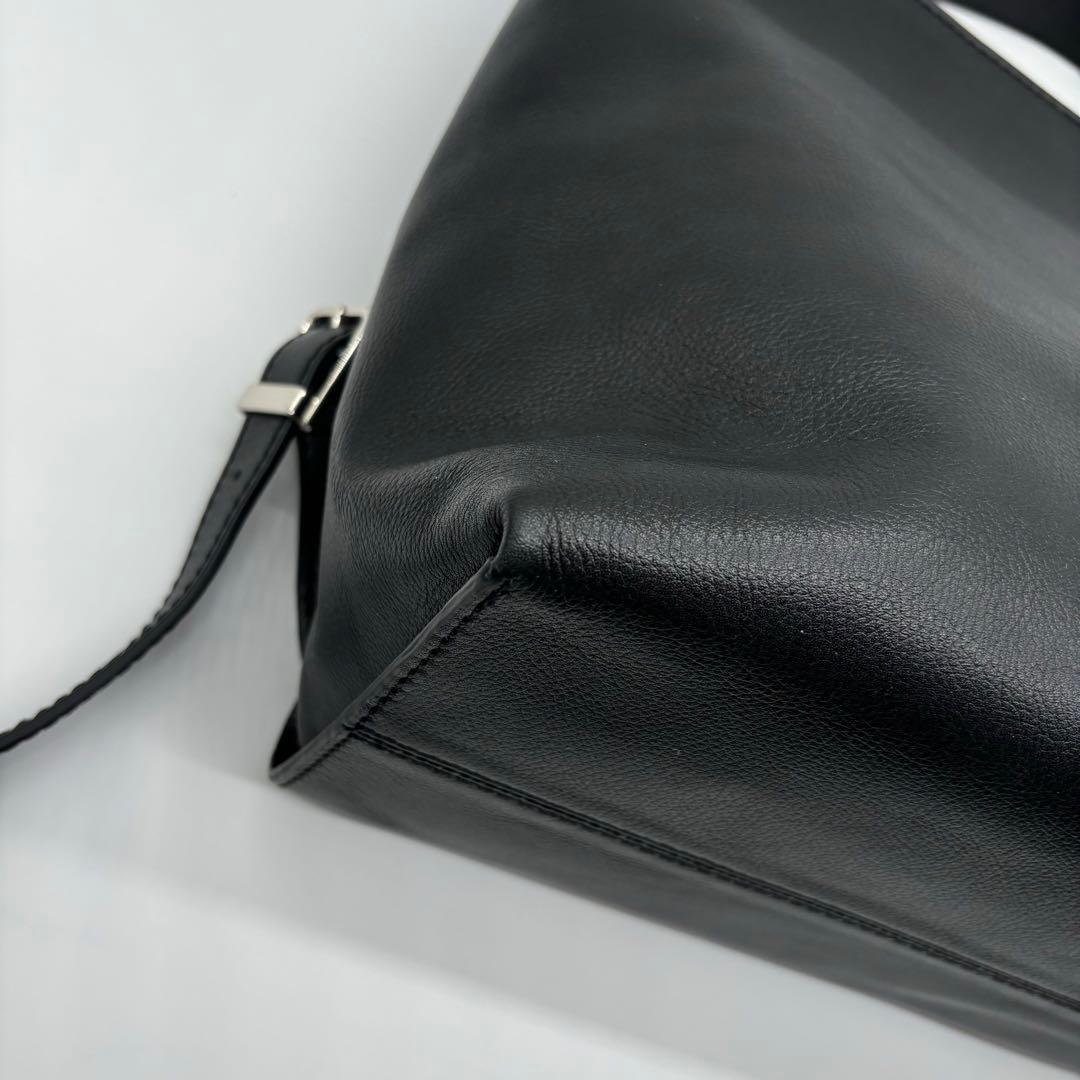 新品同様✨MOTHERHOUSE 2WAY レザー ショルダーバッグ ブラック