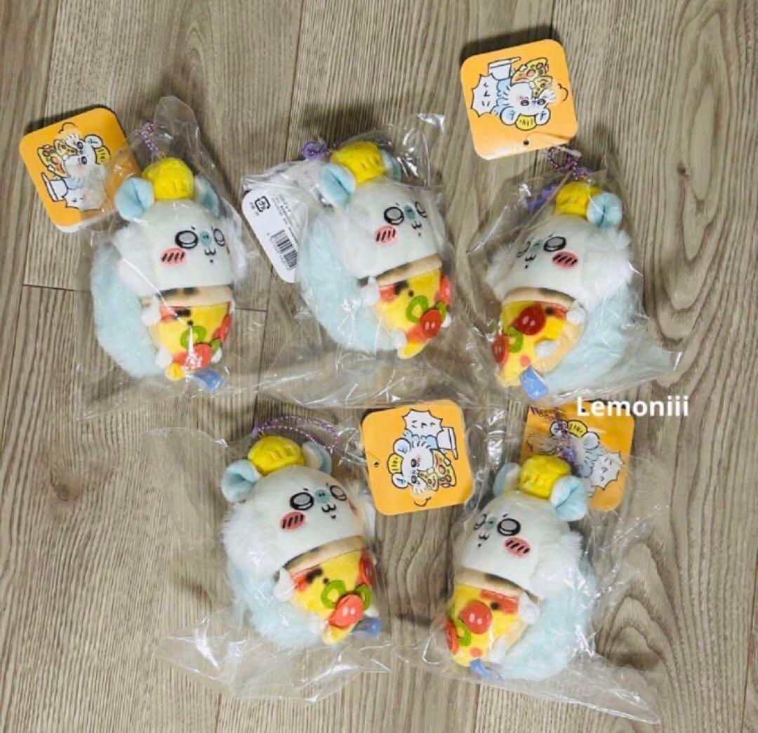 ちいかわ うさぎ 黒猫のマスコット ハロウィン ピザ おそろいピザ 25点 新品