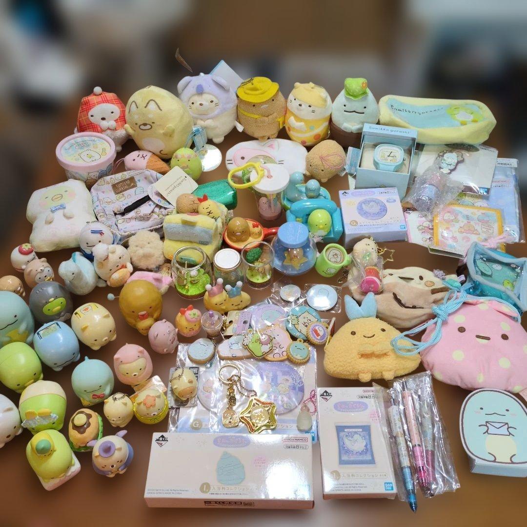 すみっコぐらし　グッズ　まとめ売り　てのりぬいぐるみ