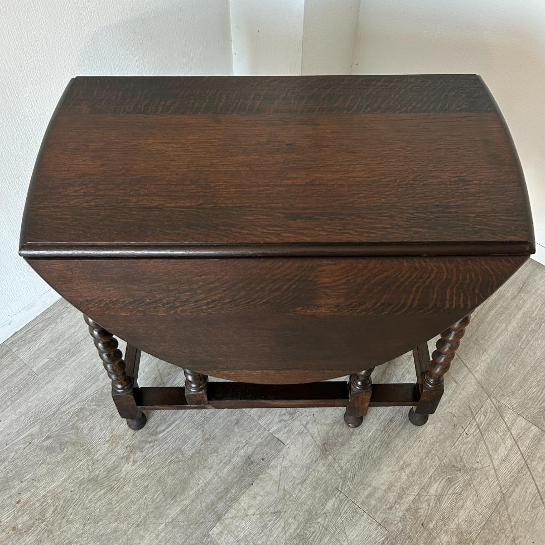 イギリス アンティーク家具 ゲートレッグテーブル 1930年頃 887A