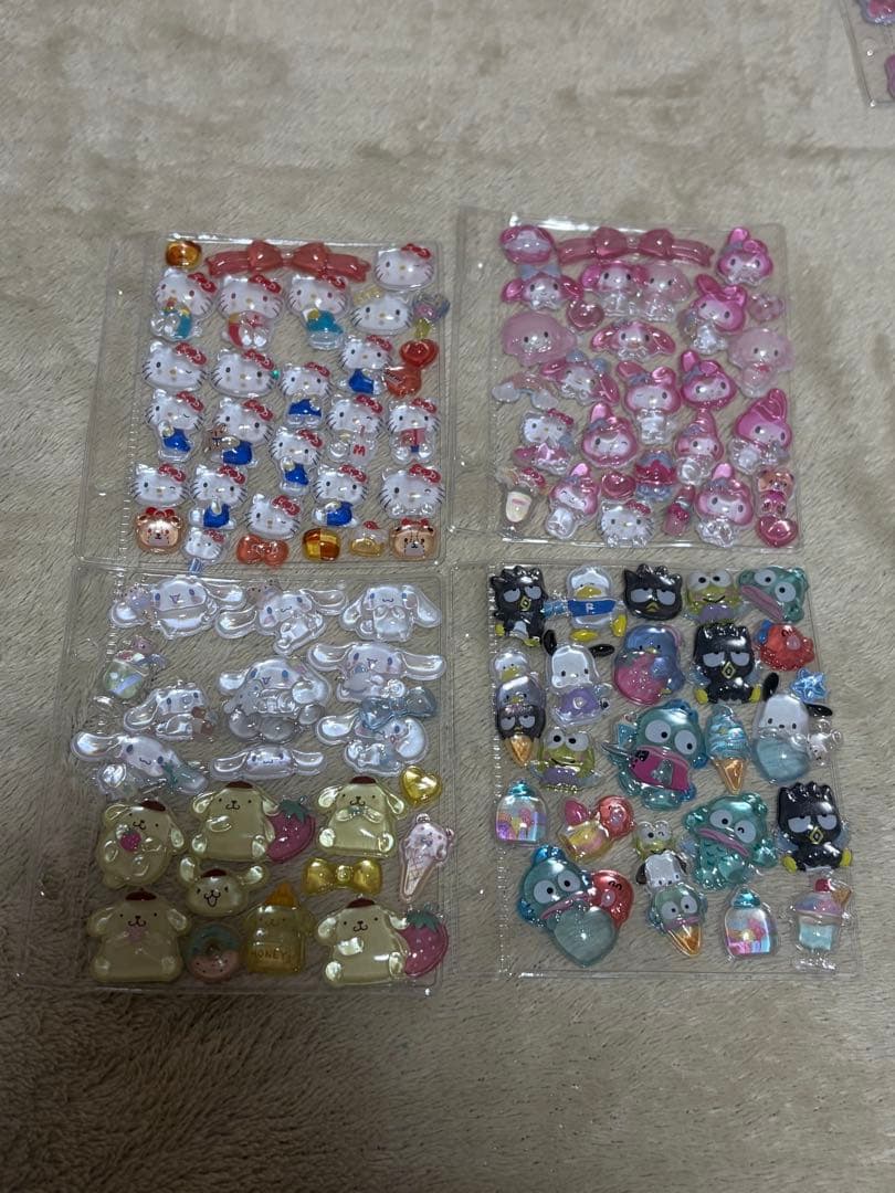 シール帳 完成版 全て正規品 たまごっち しずくちゃん サンリオ ちいかわ 等