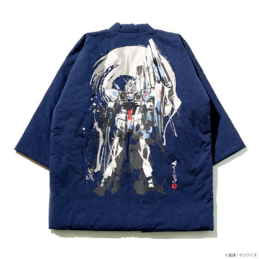 新品 STRICT-G 宮田織物 νガンダム 逆襲のシャア 半纏ロング