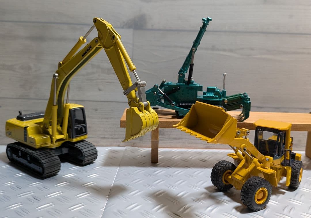 ミニ重機 KOMATSU PC200【希少品】 他 WA350 D155W