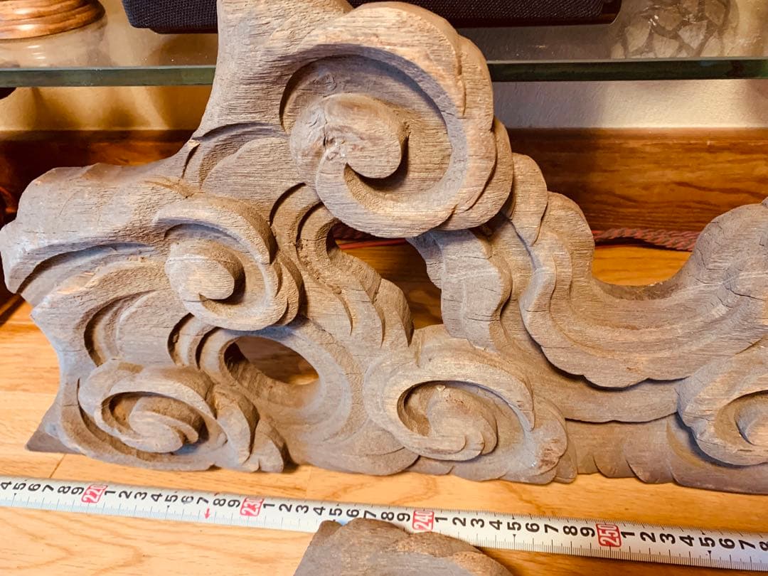 木製装飾　宮大工作品　屋根装飾