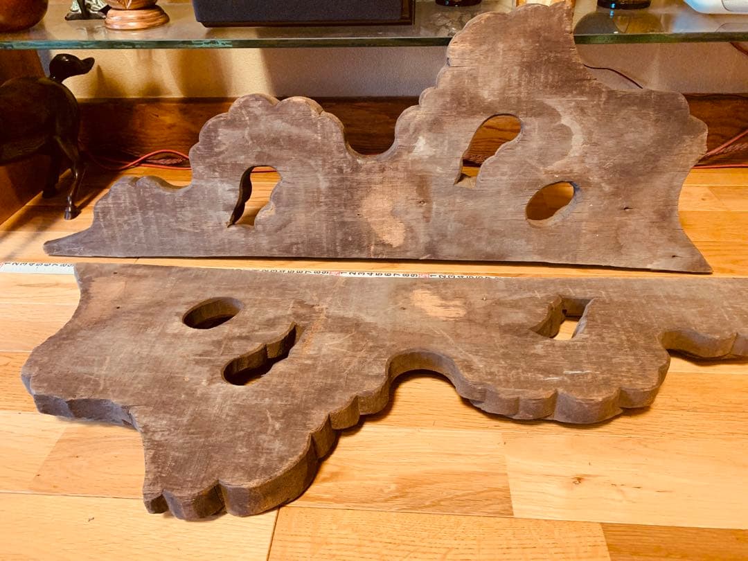 木製装飾　宮大工作品　屋根装飾