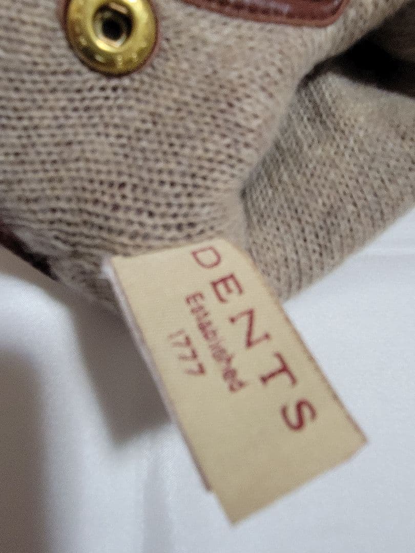 DENTS デンツ グローブ 8 革手袋 紳士手袋 手袋 レザー ブラウン 茶