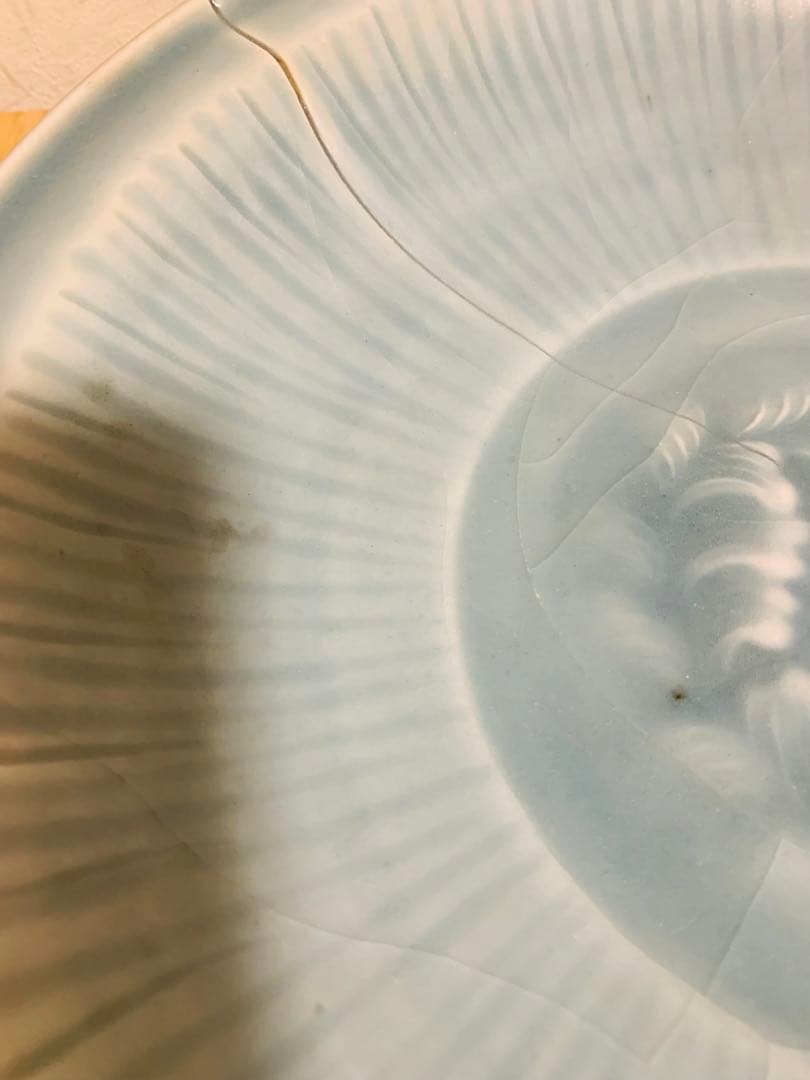 中国七官青磁大皿