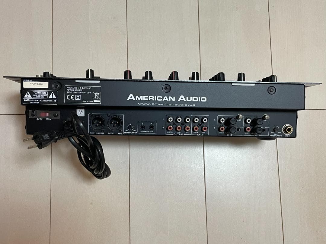 DJ機材 American Audio Q-2422 PRO