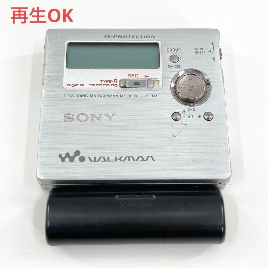 SONY ソニー MDウォークマン MDレコーダー MZ-R909 再生確認済