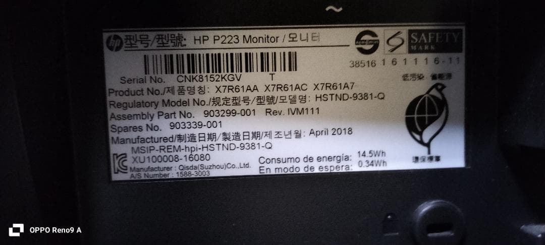 HP ミニPC＋モニターセット　windows11