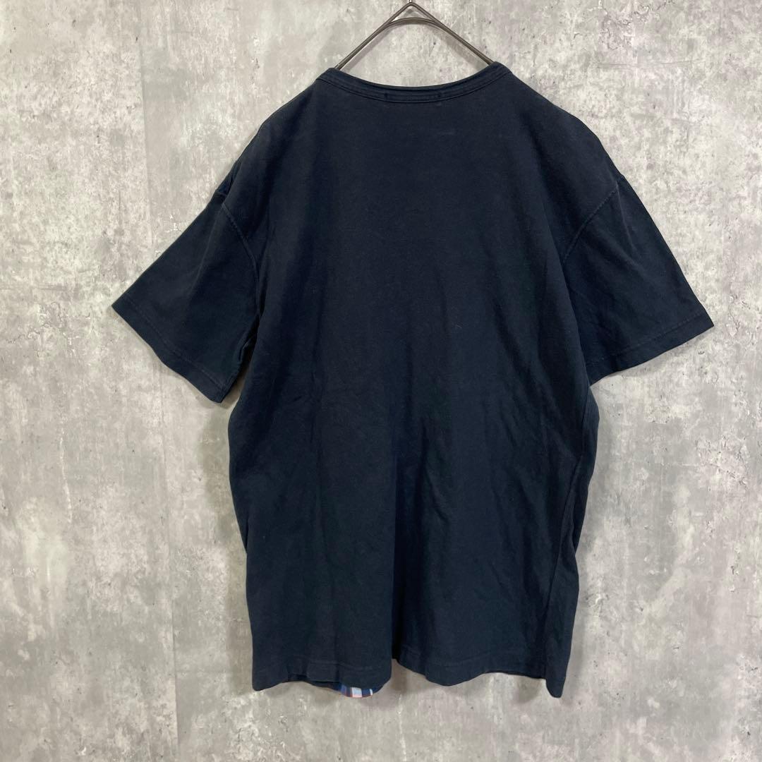 COMME des GARCONS HOMME アーガイルパッチワーク　Tシャツ