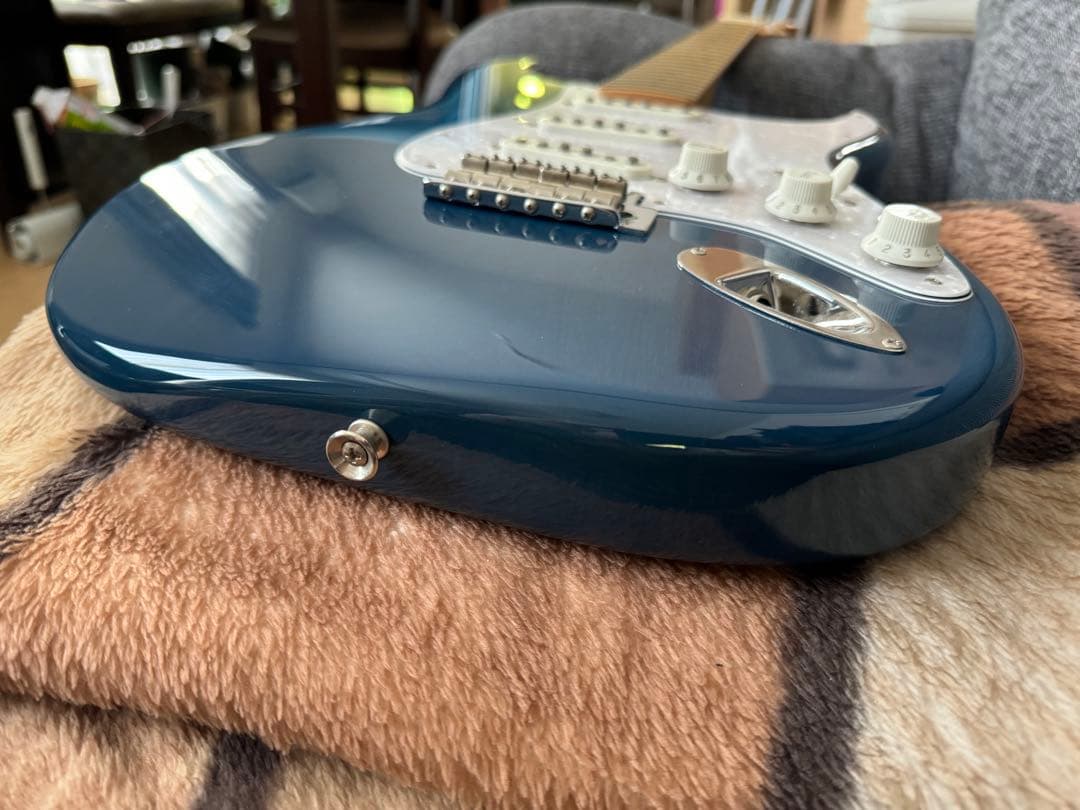 ギター Fender Japan HYBRID II strat indigo trns