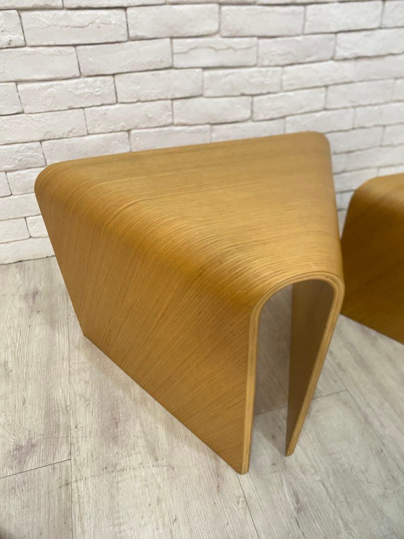 ⭐️【全国送料無料】レア 廃盤 無印良品 収納　ベンチ　スツール　セット