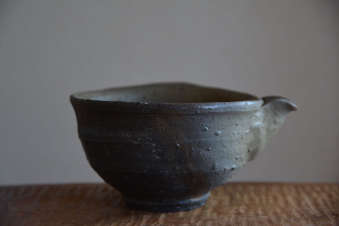 池田省吾 種子島 焼締 片口 酒器 注器 徳利