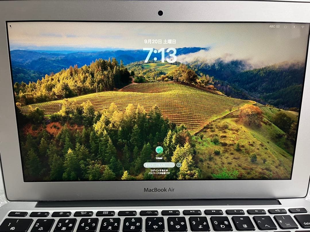 MacBook Air 11.6インチ (Early 2014)