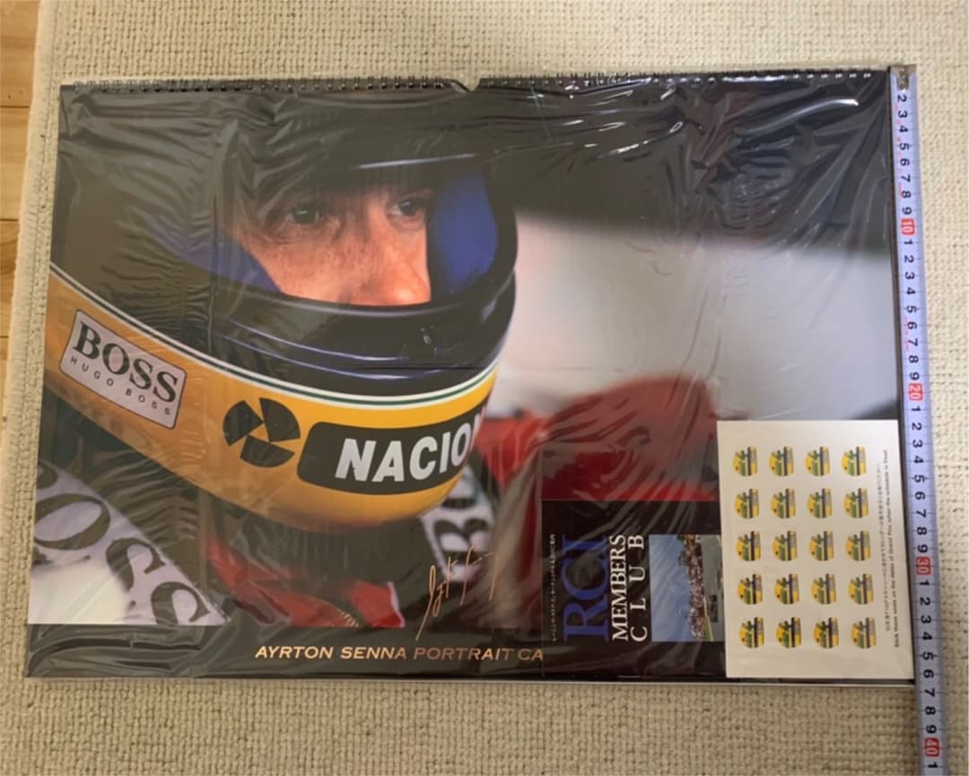 新品未開封！アイルトン・セナ ポートレート カレンダー ⚠️説明文必読！