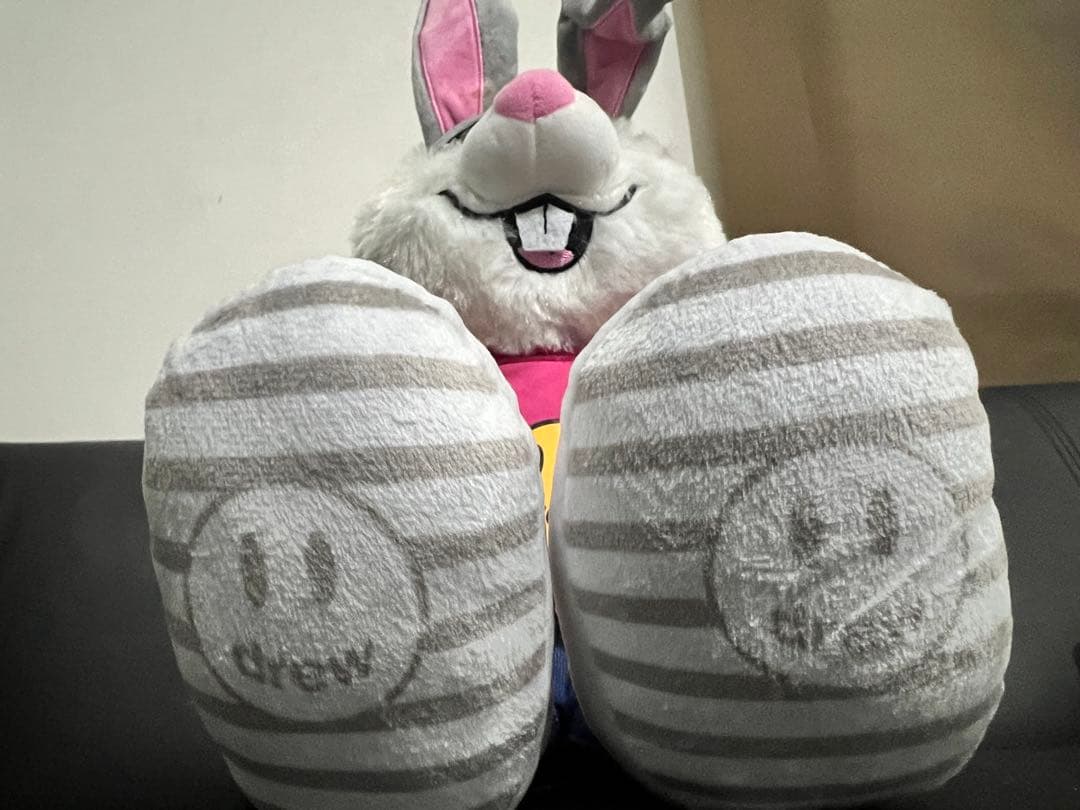 美品✩︎ 希少　ジャスティンビーバー　drew ウサギ ぬいぐるみ