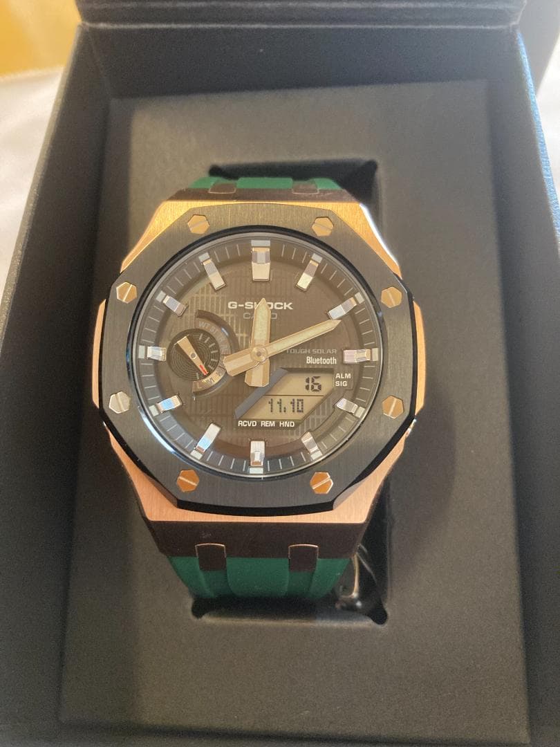 CASIO G-SHOCK GBM-2100-1AJF メタルカシオークカスタム