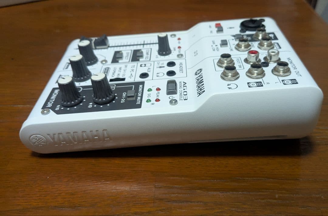 ほ*様 YAMAHA AG03 オーディオインターフェイス ※ケーブル無し