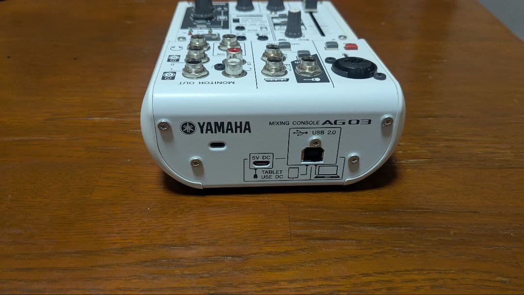 ほ*様 YAMAHA AG03 オーディオインターフェイス ※ケーブル無し