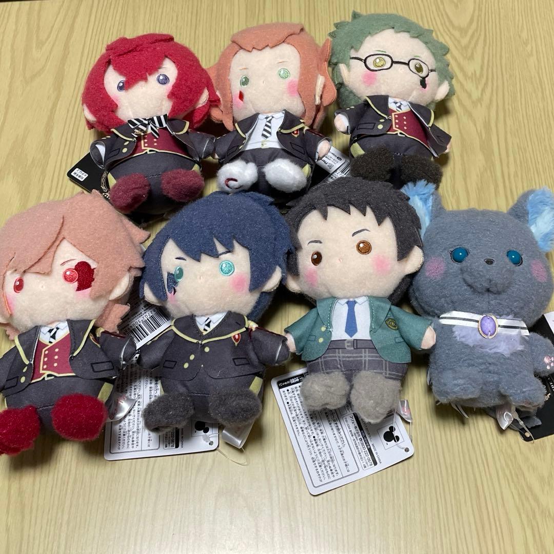 ディズニー ツイステッドワンダーランド　 ミルキーボア ぬいぐるみ　コンプセット