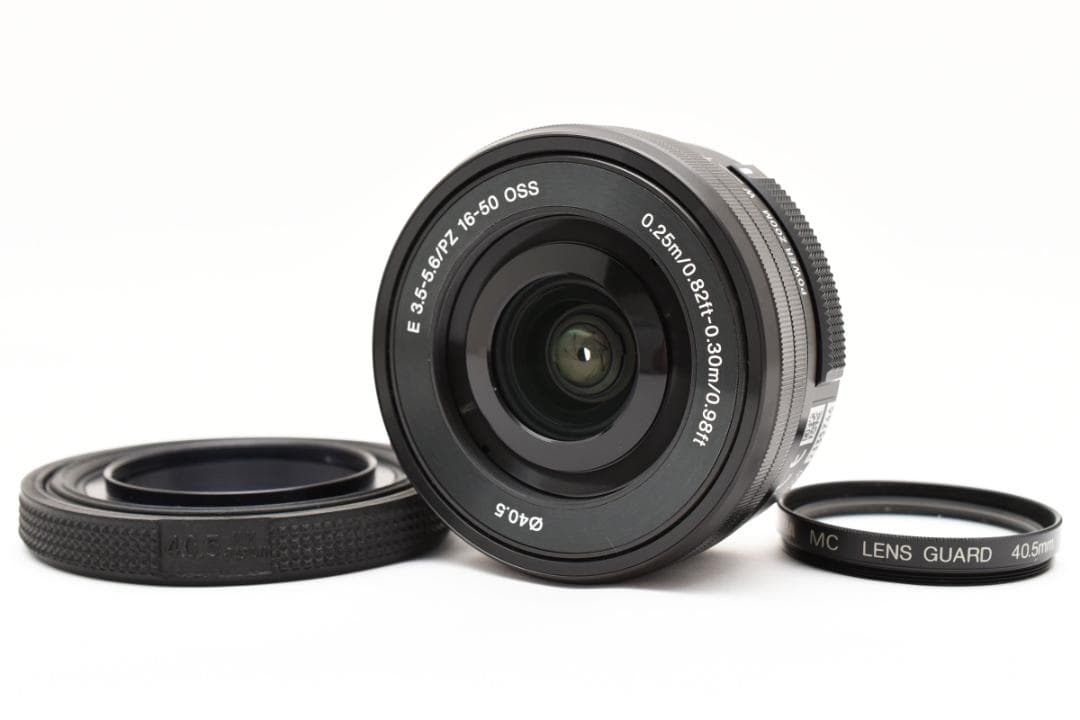 Sony SELP1650 E PZ 16-50mm f/3.5-5.6 レンズ