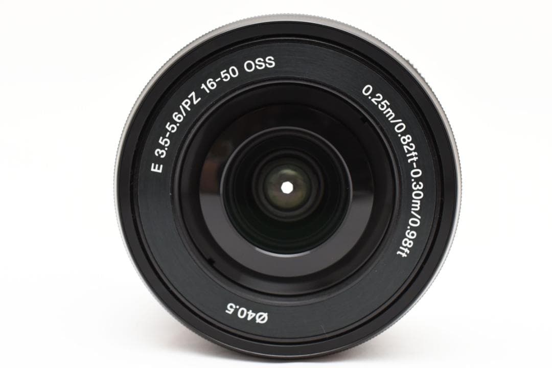 Sony SELP1650 E PZ 16-50mm f/3.5-5.6 レンズ
