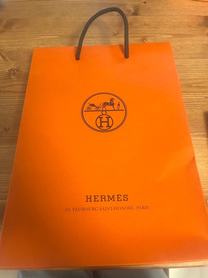 HERMES ネイビー タオルセット