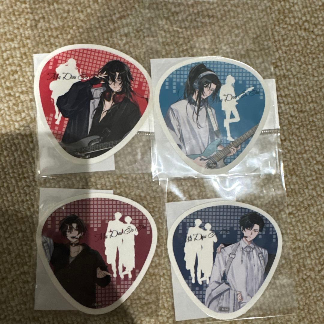 魔道祖師 グッズ 忘羨 シール