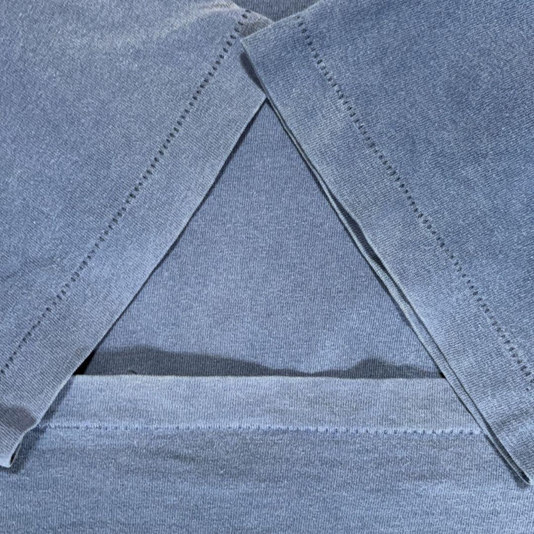 【90s】 \"old stussy\" (L) シャドーマン 茄子紺 フェード