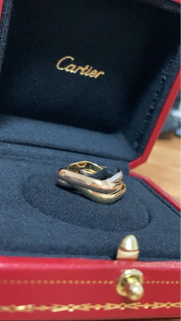 カルティエ　トリニティ　クッションリング