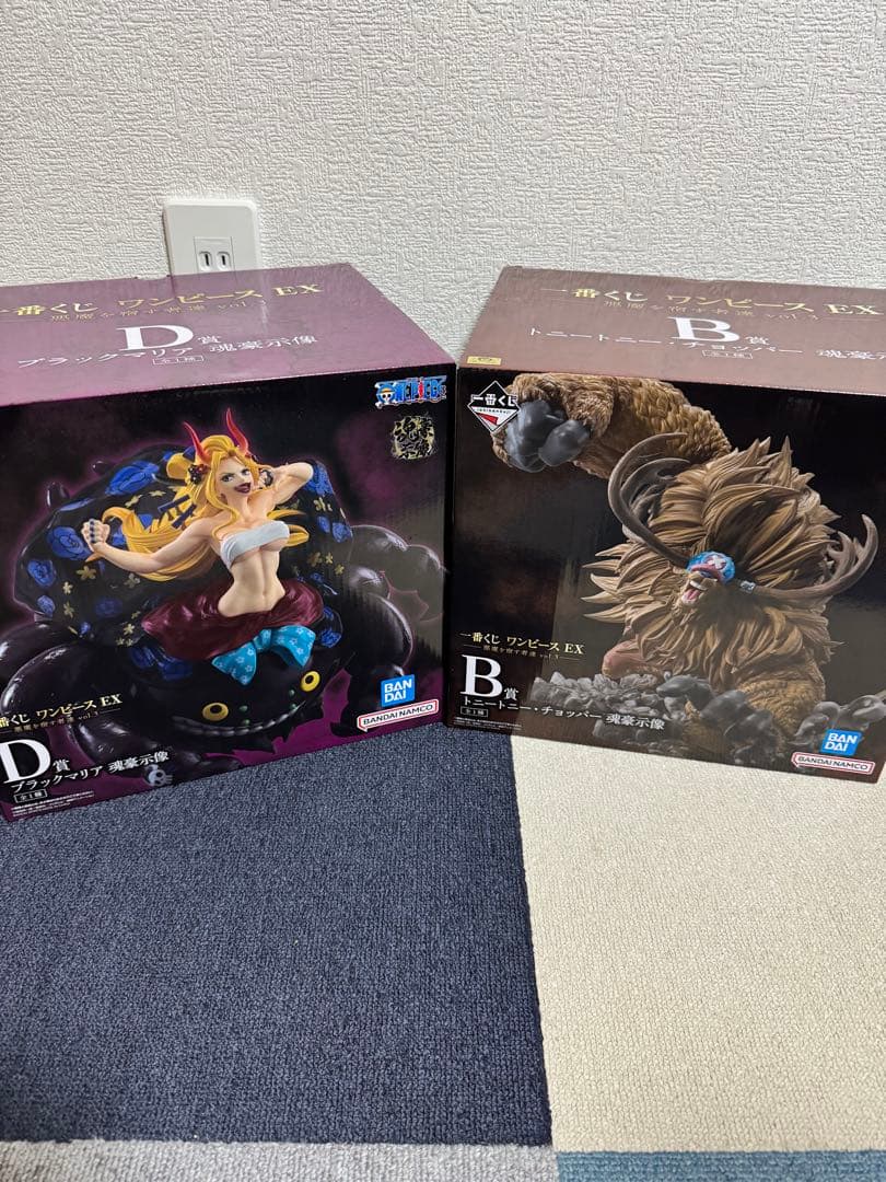 一番くじ ワンピース EX B賞チョッパー　D賞ブラックマリア　セット