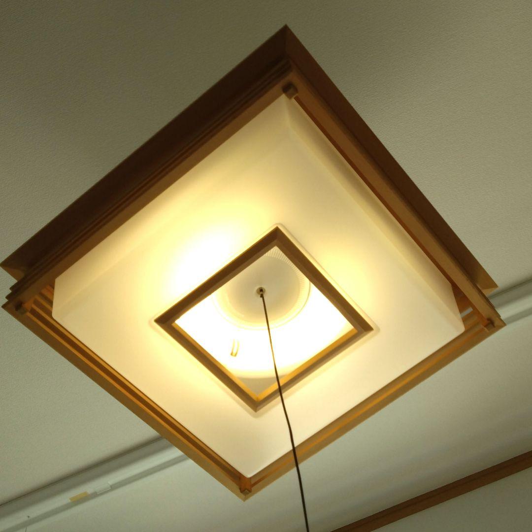 ナチュラルウッド 和風ペンダントライト ひのき枠　 6〜8畳用　和室 シンプル