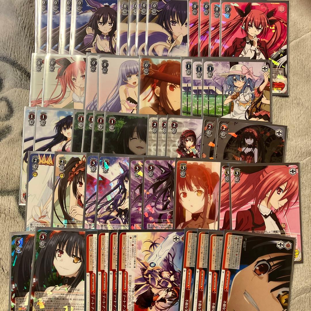 ヴァイスシュヴァルツ デート・ア・ライブ 電源デッキ+Vol3 RR以下4コン