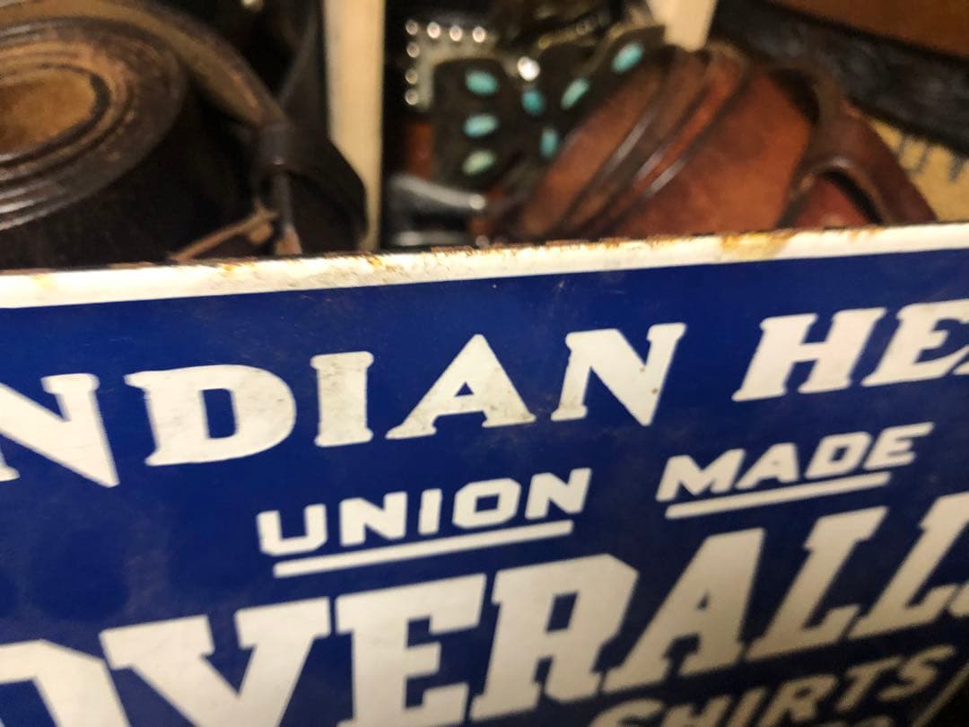 Indian Head 看板 RRLビンテージ vintage 20s 30s