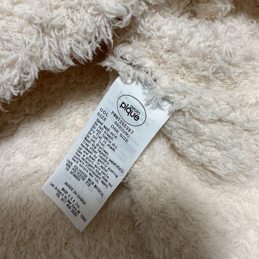 【HOLIDAY】スノーベア ジャガード トップス白 新品未使用 ジェラートピケ