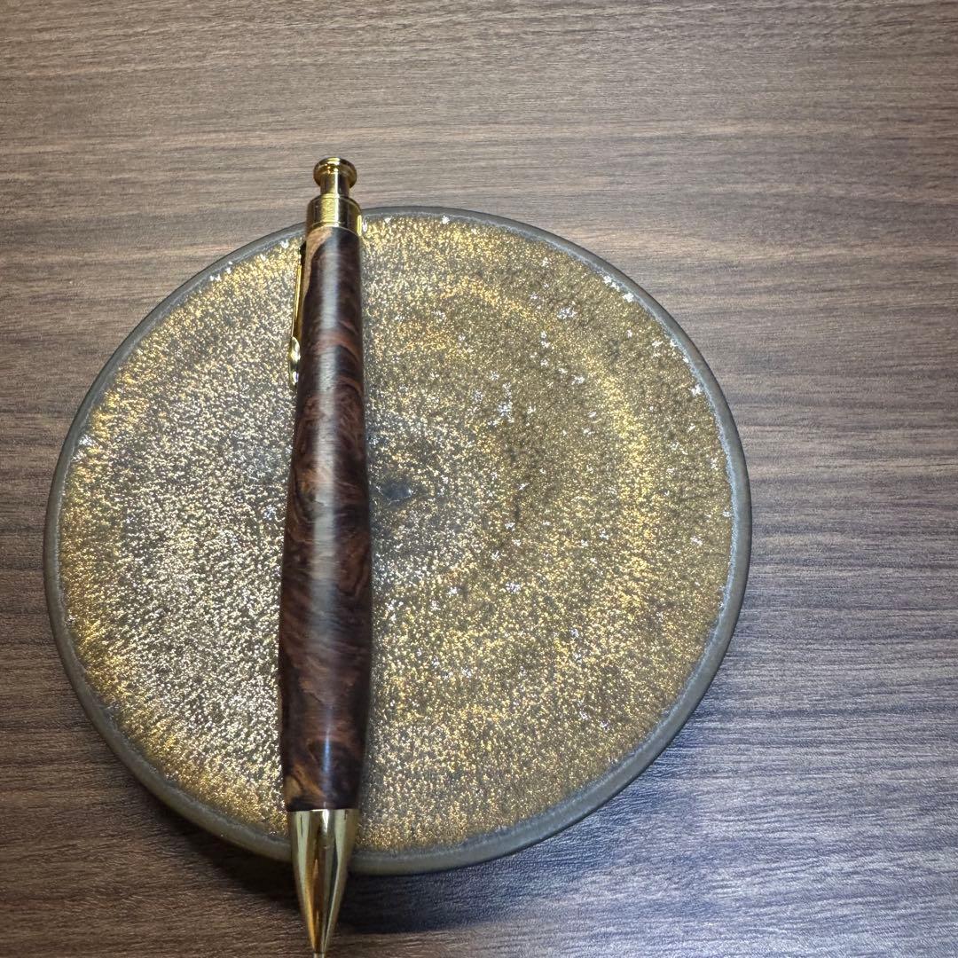 こぶた工房　ローズウッド極上紅白　特注　シャーペン　未使用