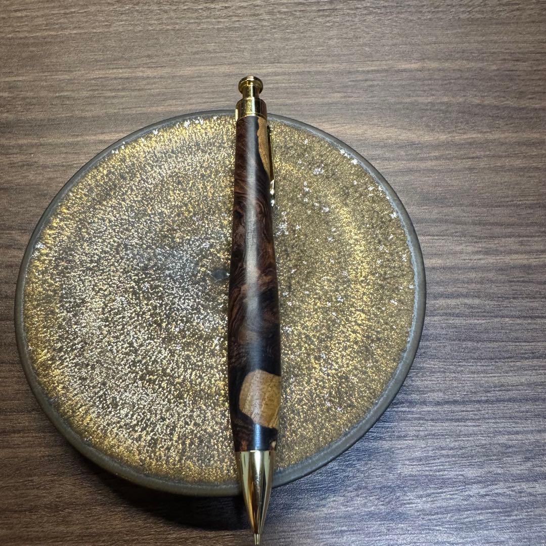 こぶた工房　ローズウッド極上紅白　特注　シャーペン　未使用