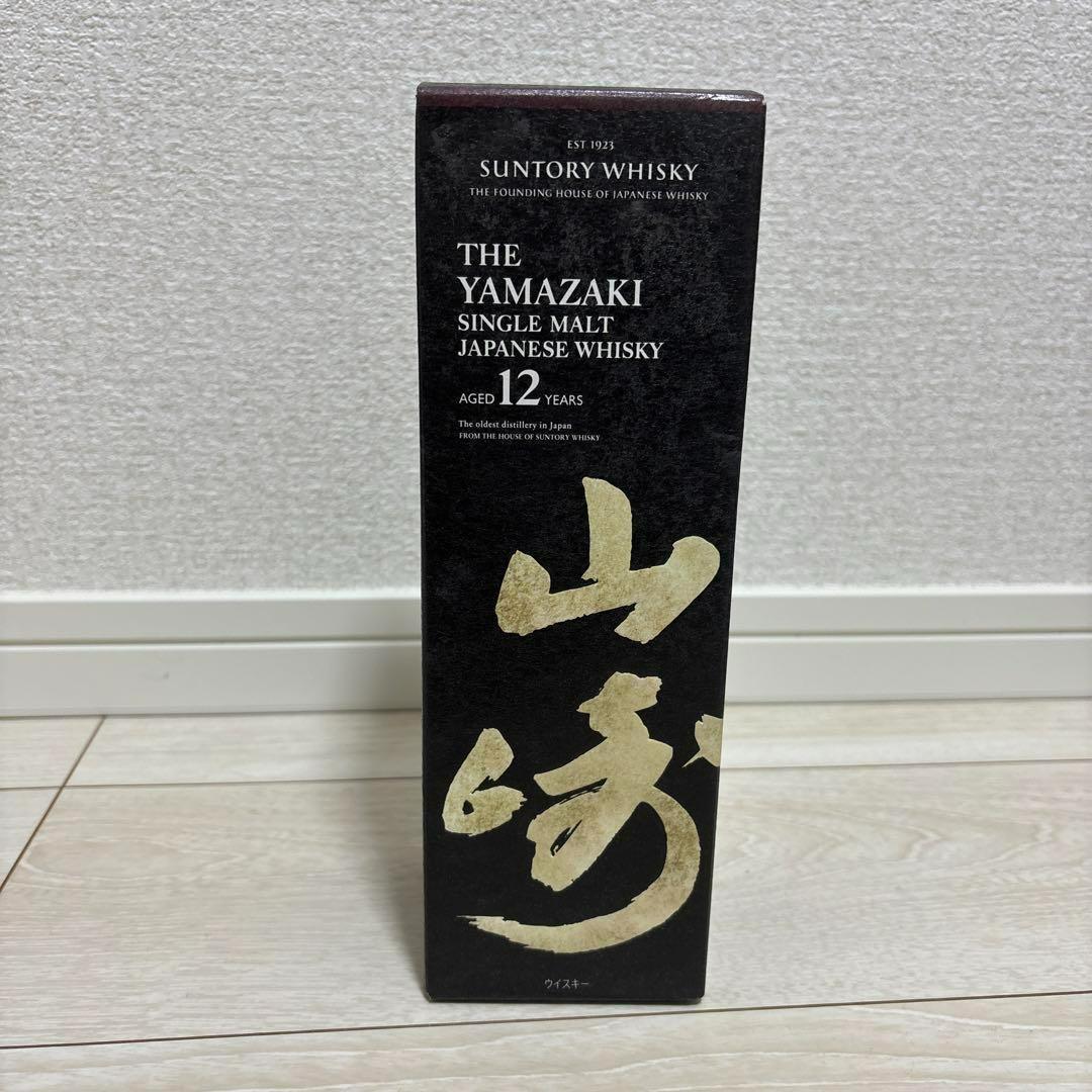 新品未開封 ウイスキー 山崎12年 サントリー シングルモルト