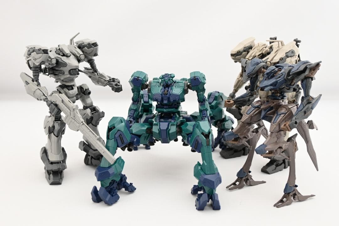 30mm アーマードコアⅥ 7体 オプションパーツ 6点セット 未組立 組立済